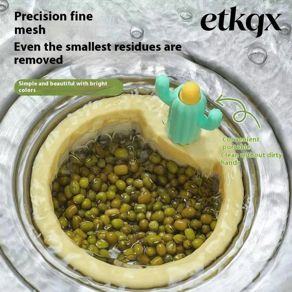 Cactus Sink Drain Strainer Press Automatic Dumping Basket - Electric Kettle