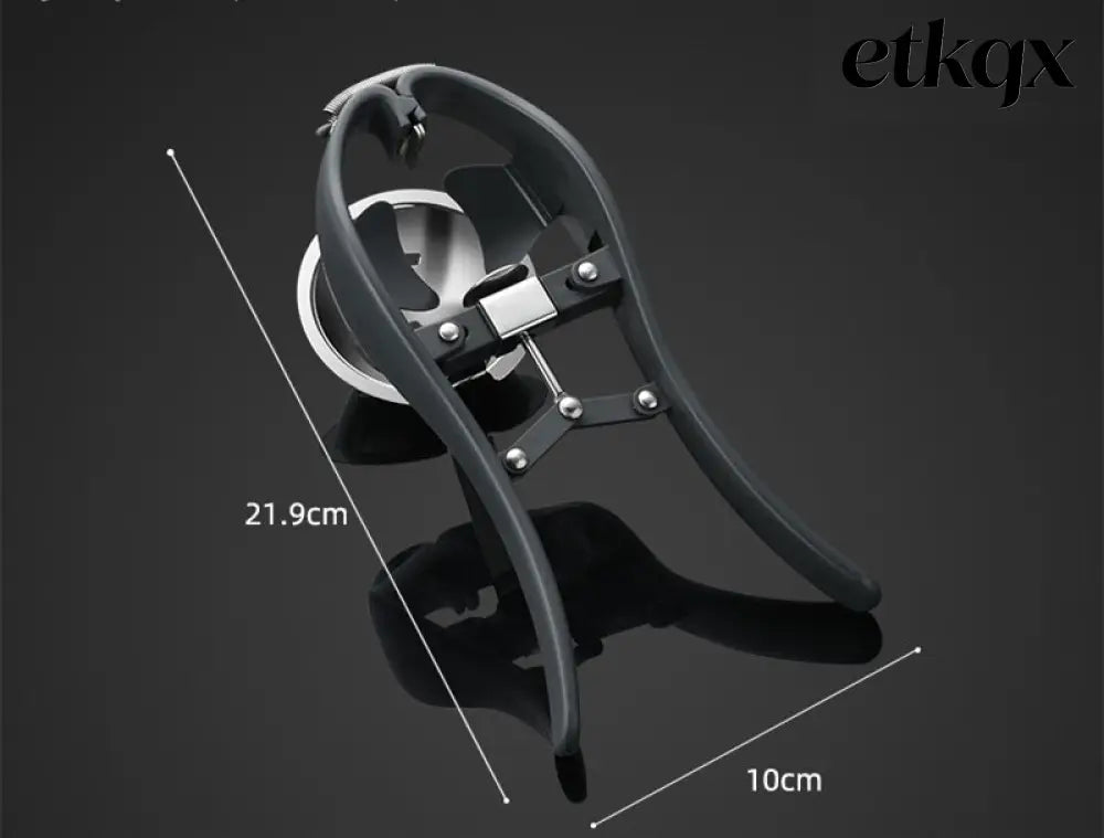 Manual Egg Tools Stainless Steel Egg Opener Scissors - Black - Egg Opener Scissors