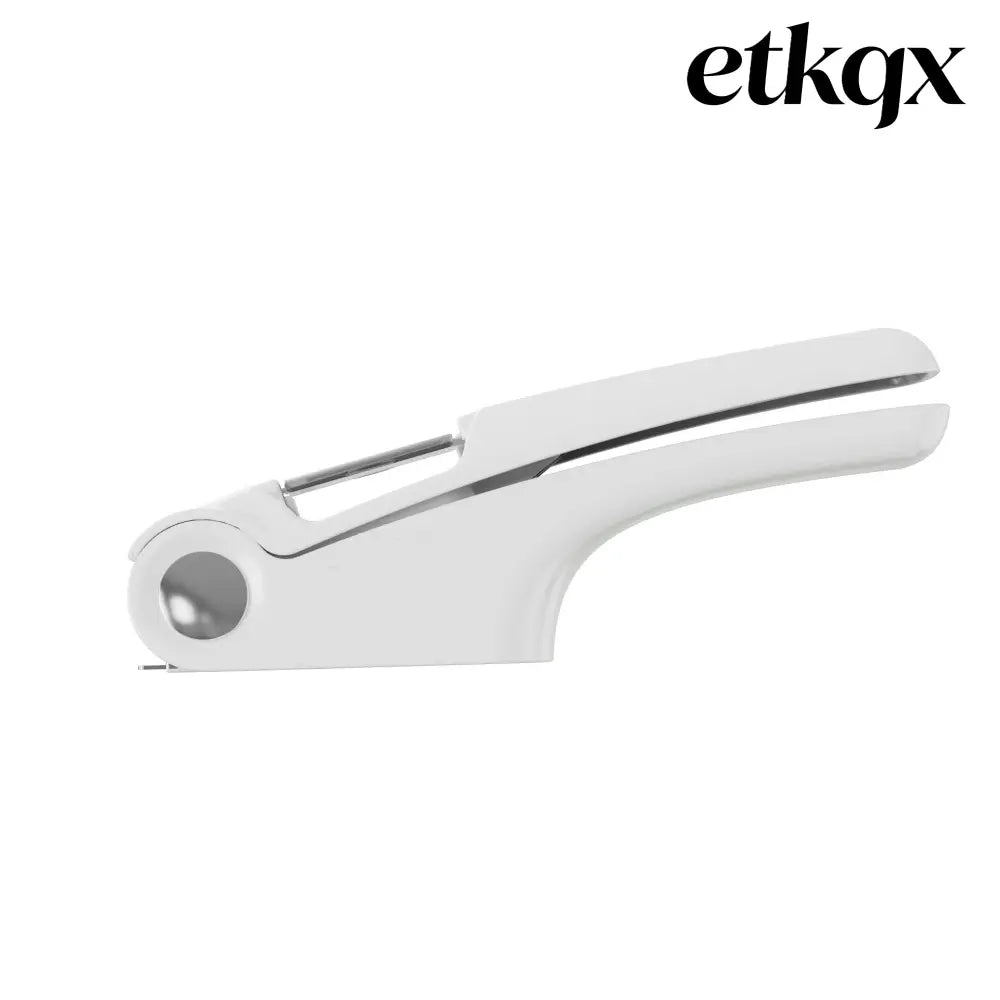 Manual Garlic Press Household Kitchen Gadgets - White - Kitchen Gadgets