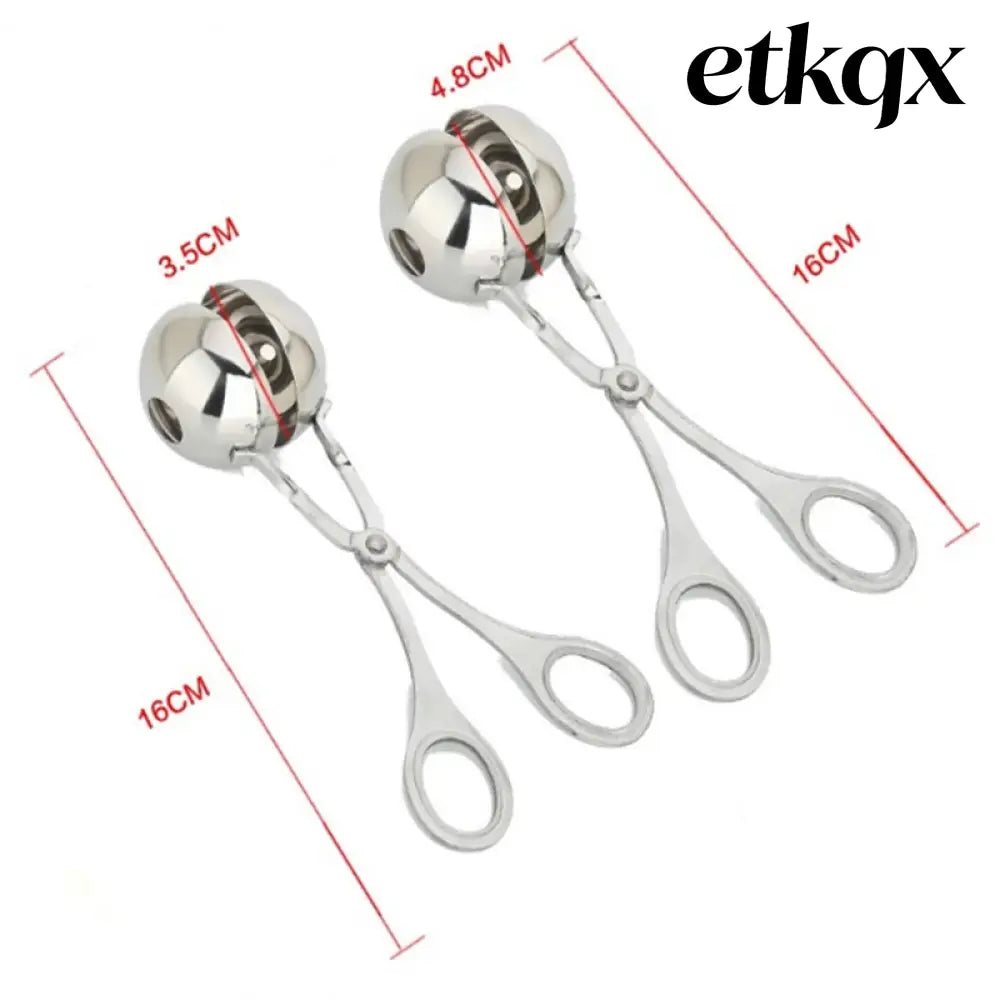 Meatball Scoop & Baller - Non-Stick Kitchen Cooking Tool - Meatball Scoop