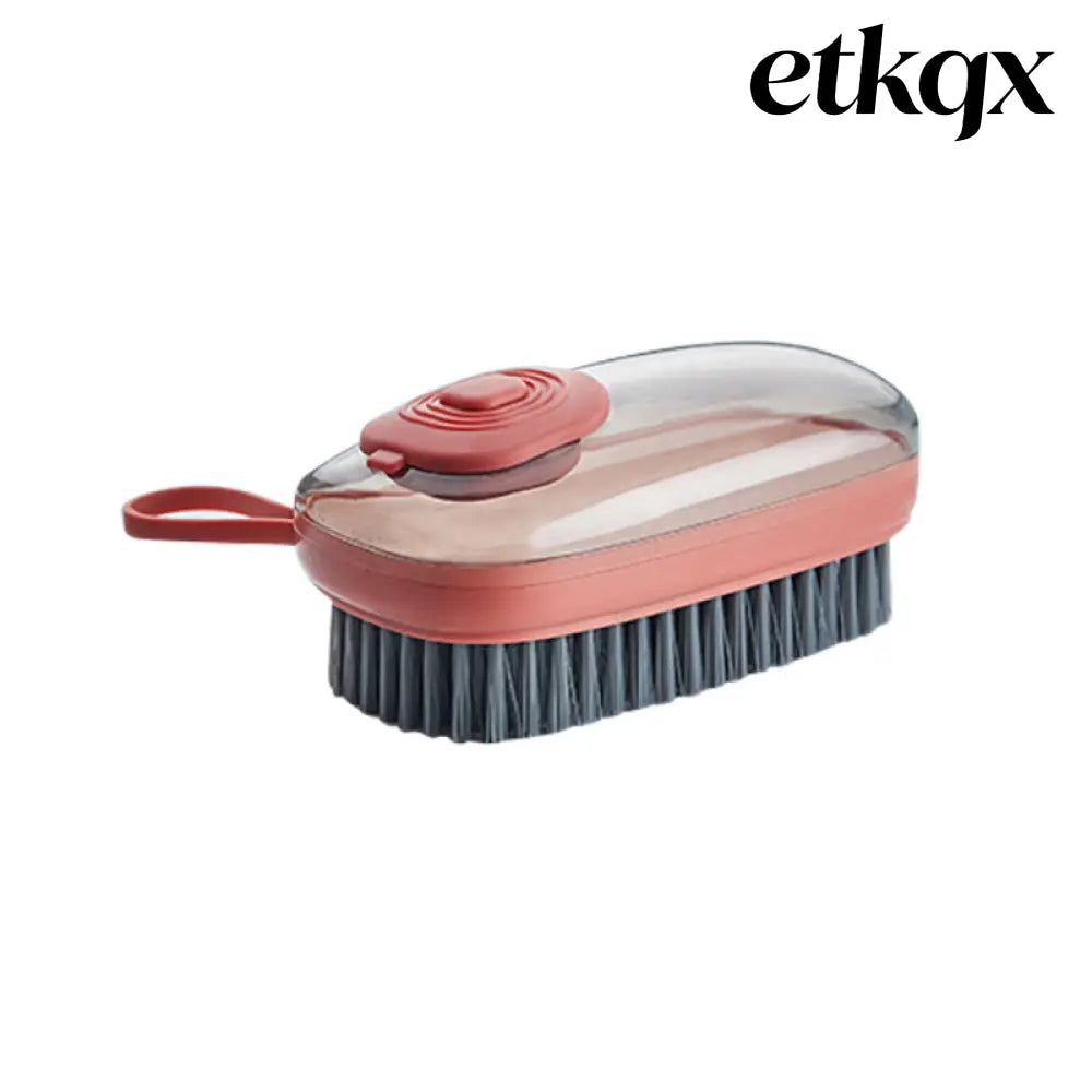 Multifunctional Automatic Liquid Cleaning Brush - Red - Cooking Grinder