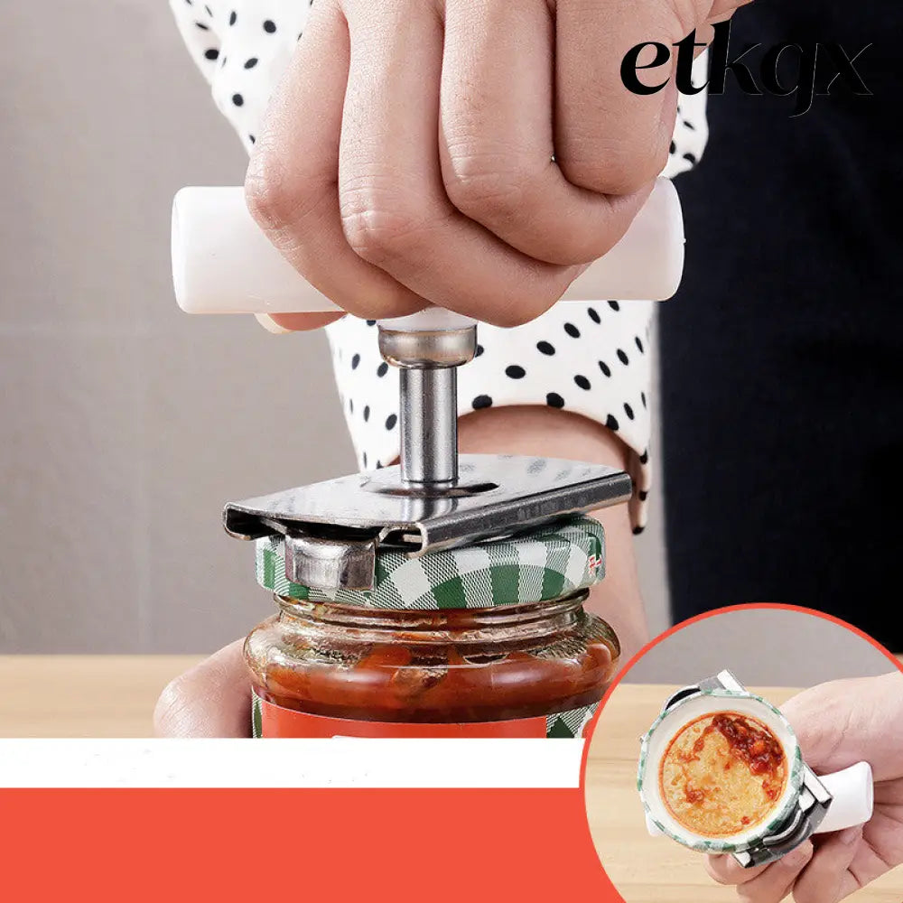 Stainless Steel Adjustable Jar Opener for Lids & Bottles - Jar Opener