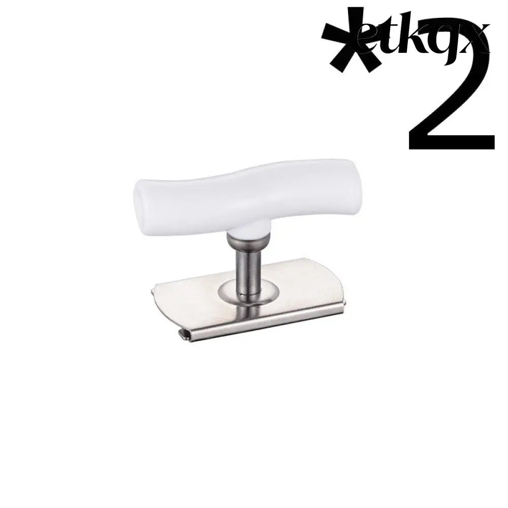 Stainless Steel Adjustable Jar Opener for Lids & Bottles - White 2pcs - Jar Opener